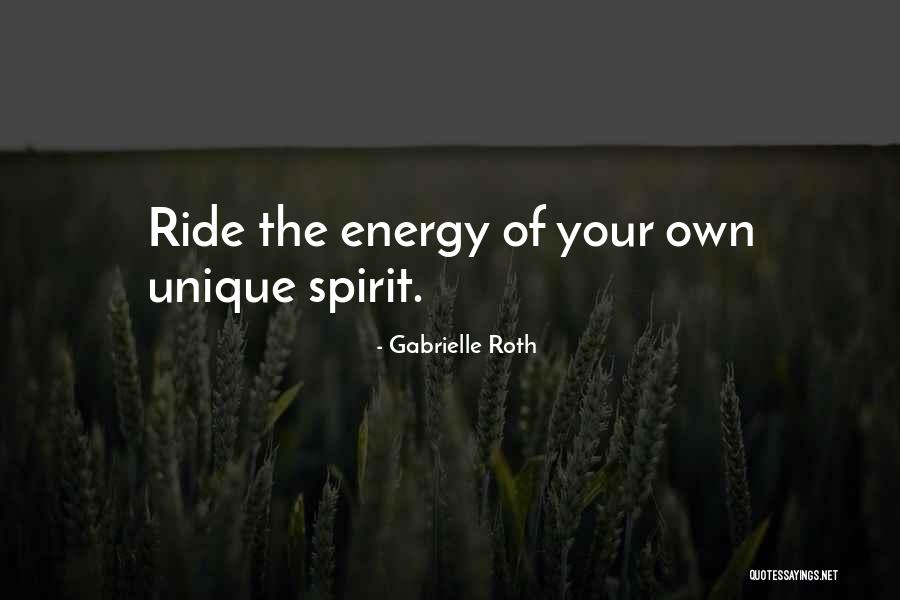 Being Yourself Inspirational Quotes By Gabrielle Roth
