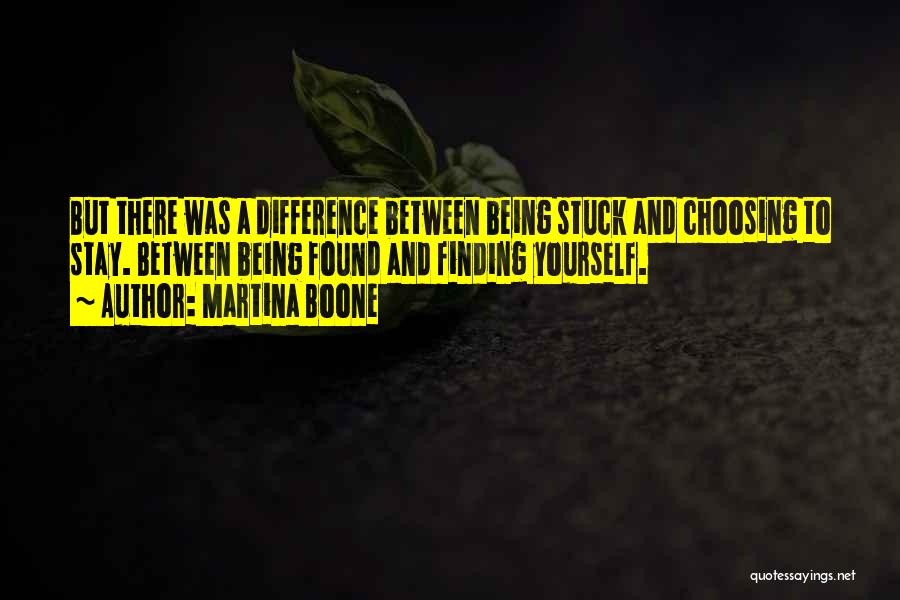 Being Yourself Inspirational Quotes By Martina Boone