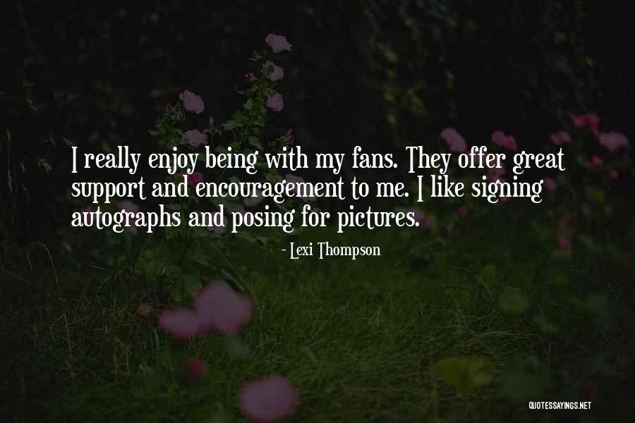 Being Yourself With Pictures Quotes By Lexi Thompson Being Yourself With Pictures Quotes By Lexi Thompson