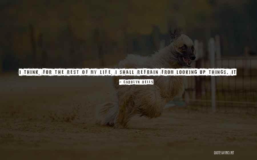Bekour Quotes By Carolyn Wells Bekour Quotes By Carolyn Wells