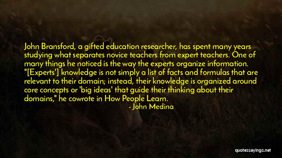 Bekour Quotes By John Medina Bekour Quotes By John Medina