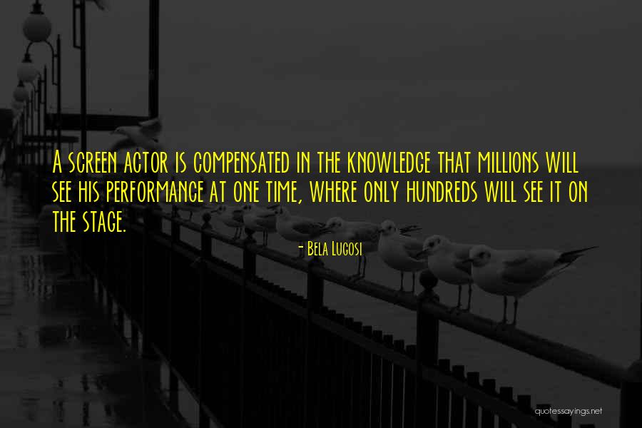 Bela Quotes By Bela Lugosi Bela Quotes By Bela Lugosi