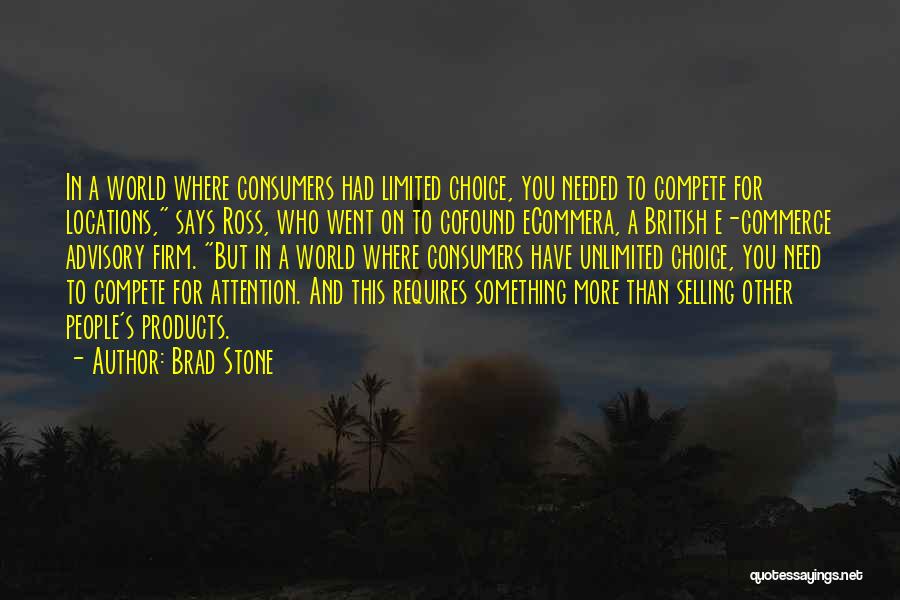 Belanger School Quotes By Brad Stone