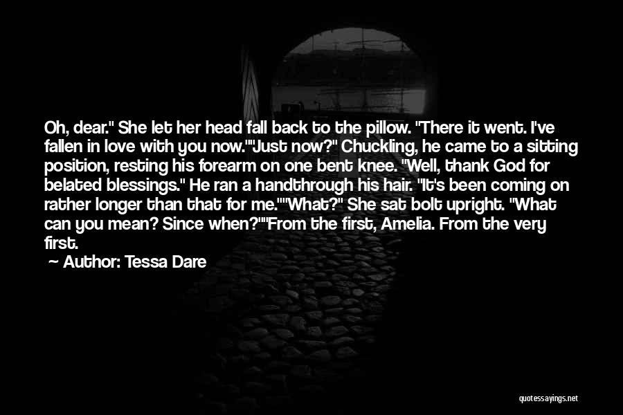 Belated Thank You Quotes By Tessa Dare