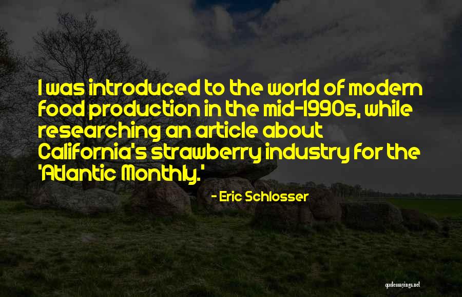 Belaya Squad Quotes By Eric Schlosser Belaya Squad Quotes By Eric Schlosser