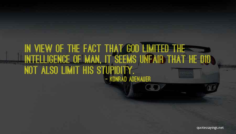 Belayed It Quotes By Konrad Adenauer Belayed It Quotes By Konrad Adenauer