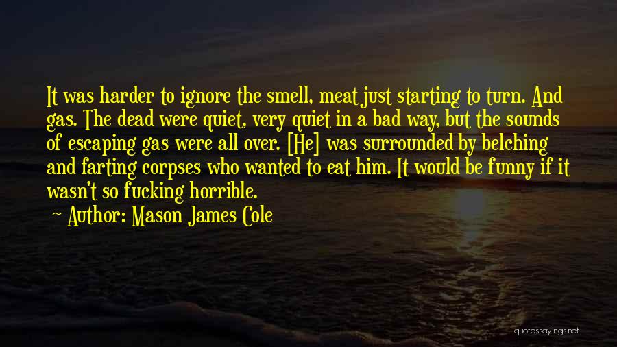 Belching Quotes By Mason James Cole