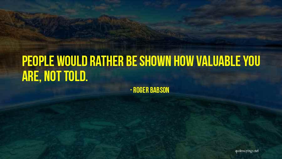 Beleidigen English Quotes By Roger Babson Beleidigen English Quotes By Roger Babson