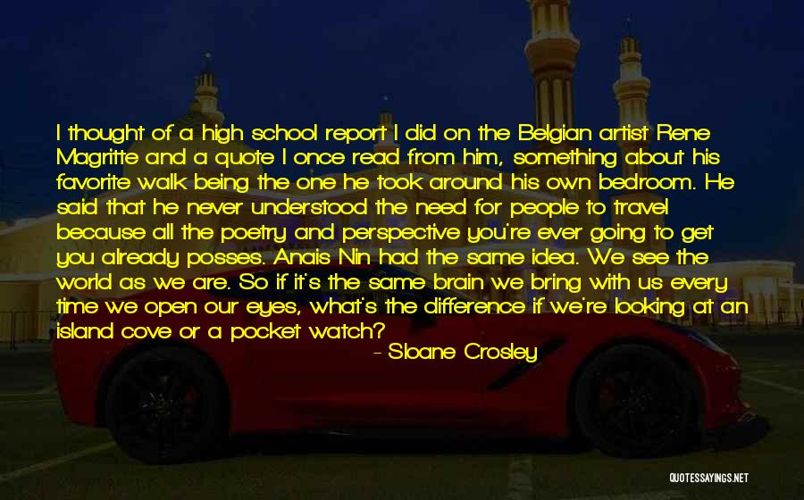 Belgian Quotes By Sloane Crosley