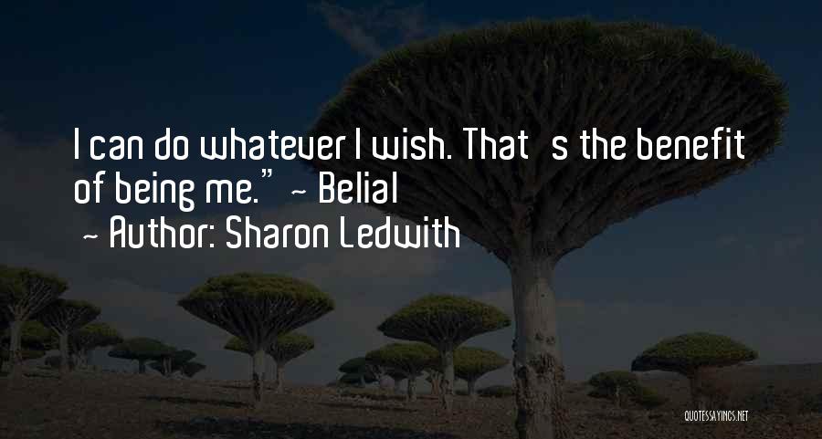 Belial Quotes By Sharon Ledwith