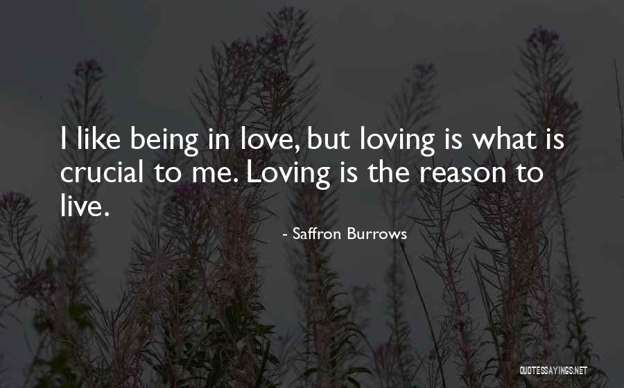 Belicia Palmer Quotes By Saffron Burrows Belicia Palmer Quotes By Saffron Burrows