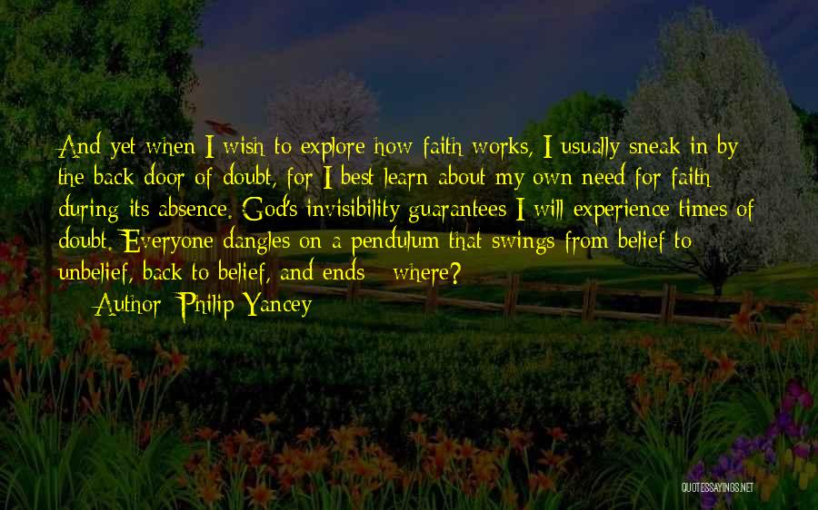 Belief And Doubt Quotes By Philip Yancey