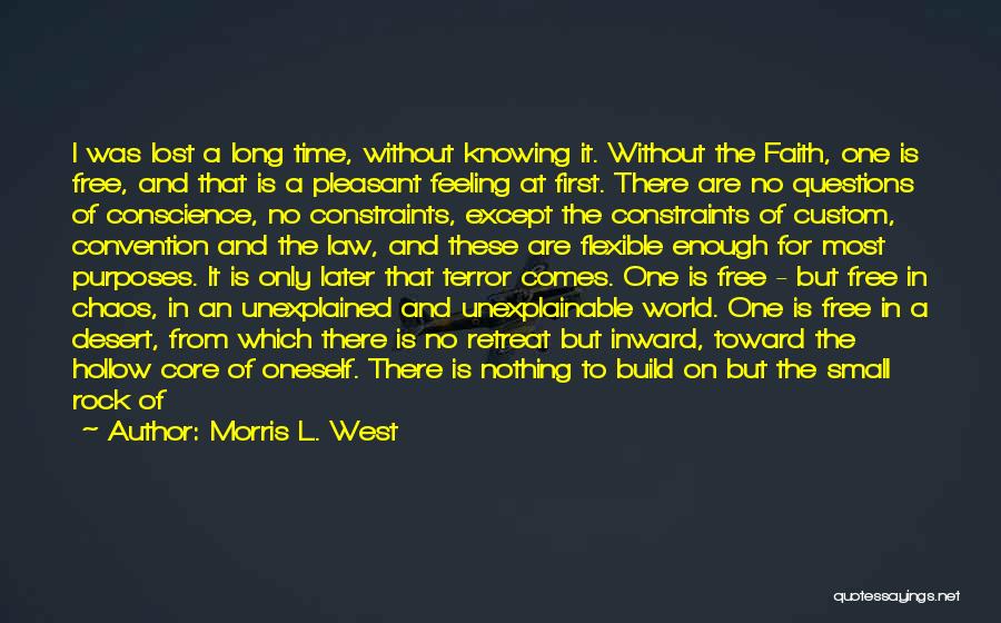 Belief And Faith Quotes By Morris L. West