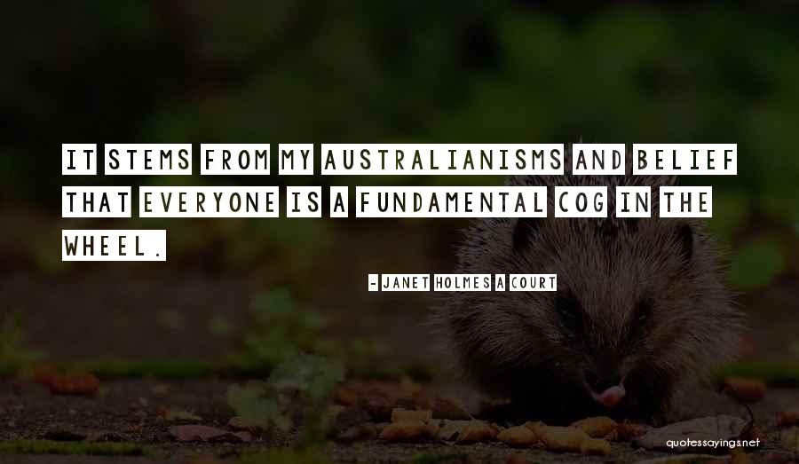 Belief And Leadership Quotes By Janet Holmes A Court Belief And Leadership Quotes By Janet Holmes A Court