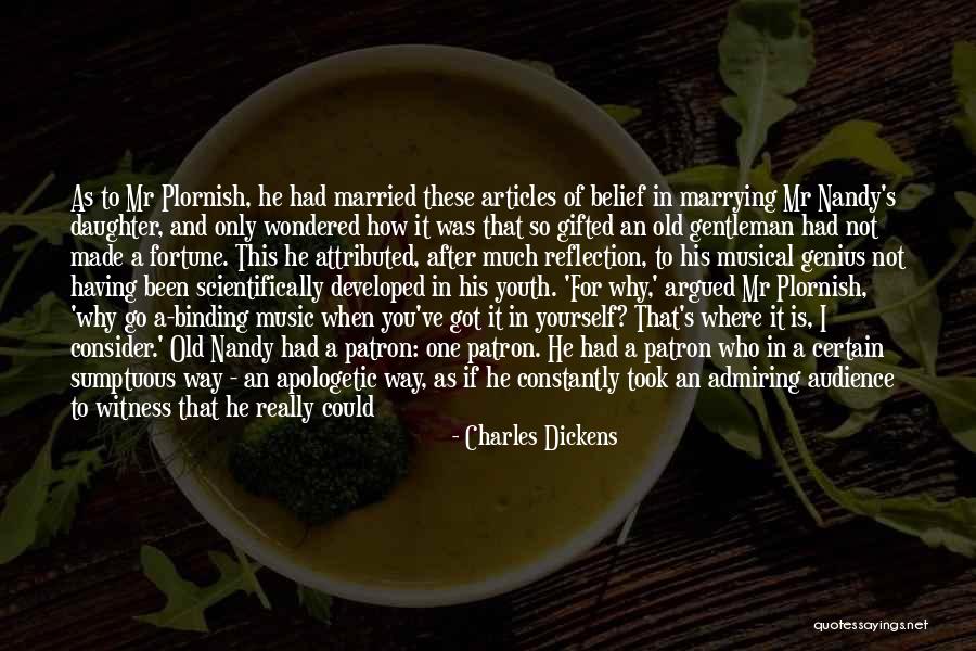 Belief In Yourself Quotes By Charles Dickens