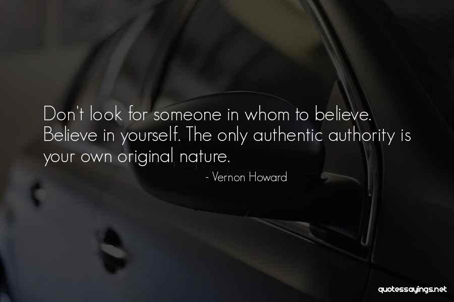 Belief In Yourself Quotes By Vernon Howard