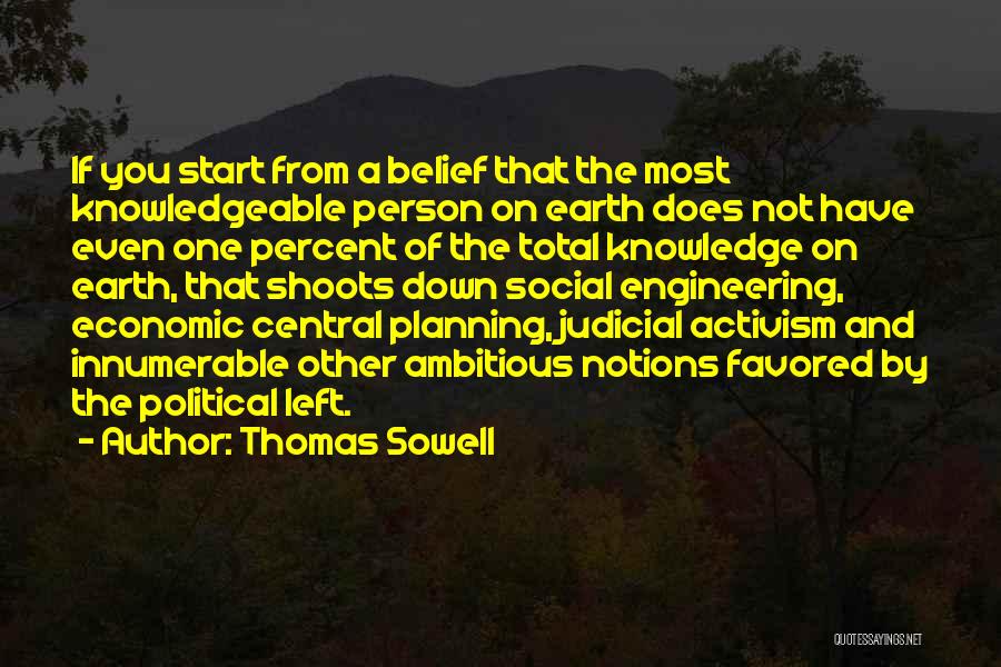 Belief Quotes By Thomas Sowell