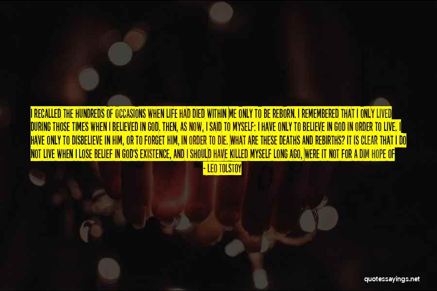 Belief That There Is No God Quotes By Leo Tolstoy Belief That There Is No God Quotes By Leo Tolstoy