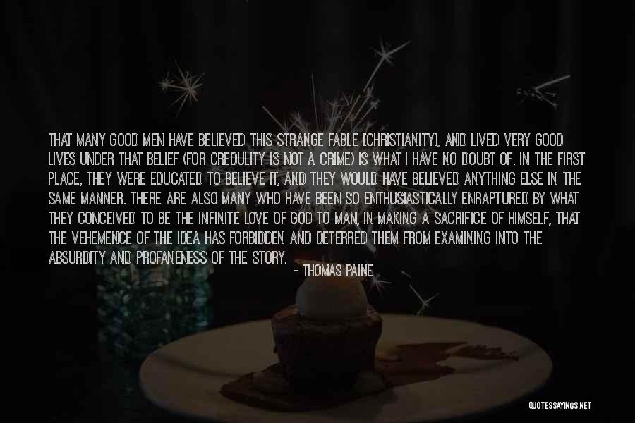Belief That There Is No God Quotes By Thomas Paine Belief That There Is No God Quotes By Thomas Paine