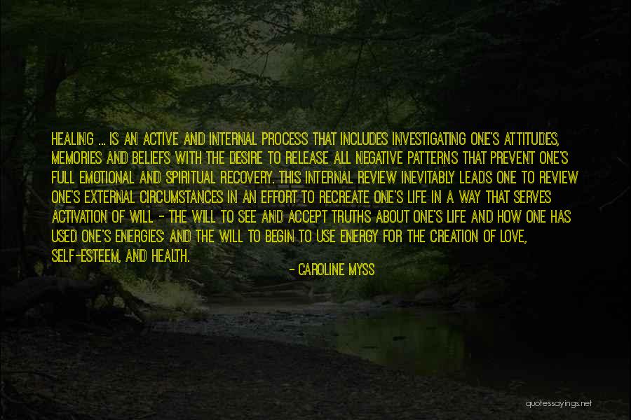 Beliefs And Attitudes Quotes By Caroline Myss