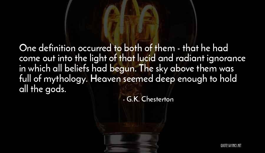 Beliefs Quotes By G.K. Chesterton