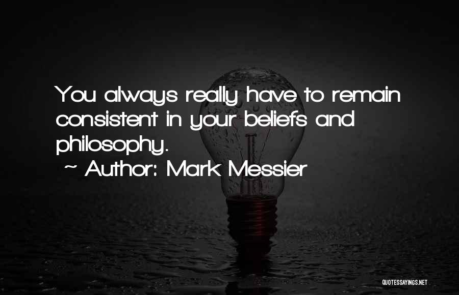 Beliefs Quotes By Mark Messier