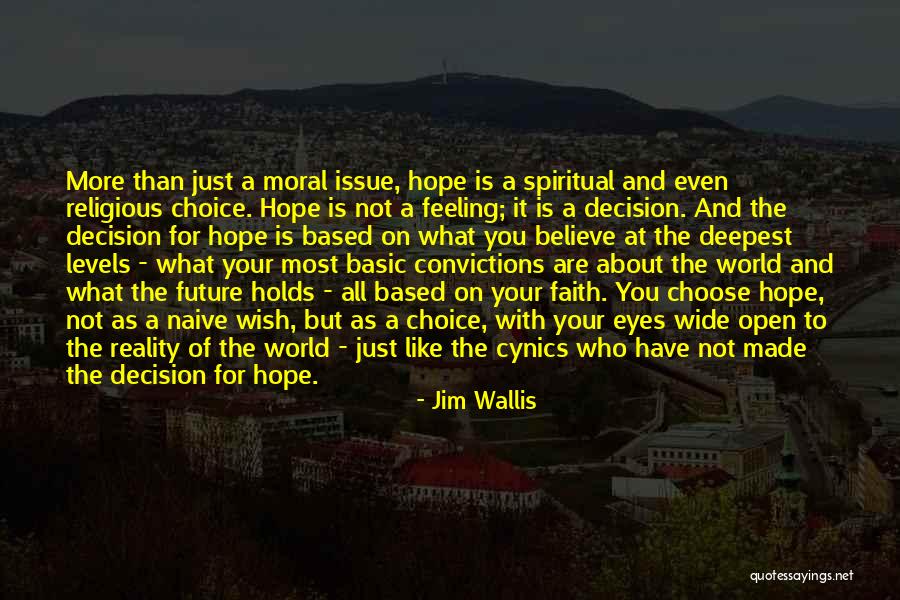 Believe And Have Faith Quotes By Jim Wallis