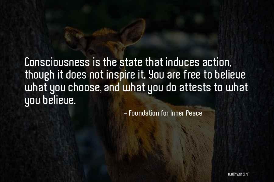 Believe And Inspire Quotes By Foundation For Inner Peace Believe And Inspire Quotes By Foundation For Inner Peace