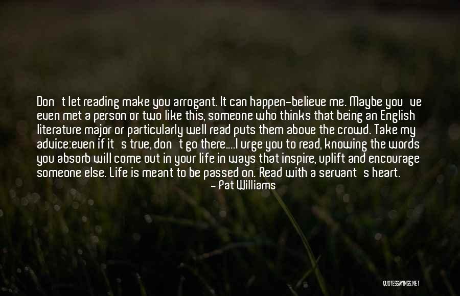 Believe And Inspire Quotes By Pat Williams Believe And Inspire Quotes By Pat Williams