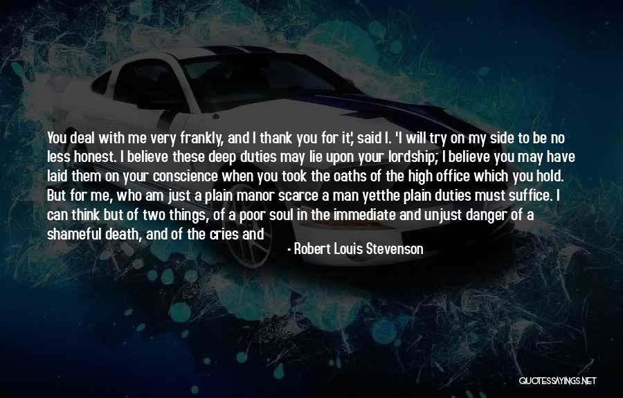 Believe And Pray Quotes By Robert Louis Stevenson