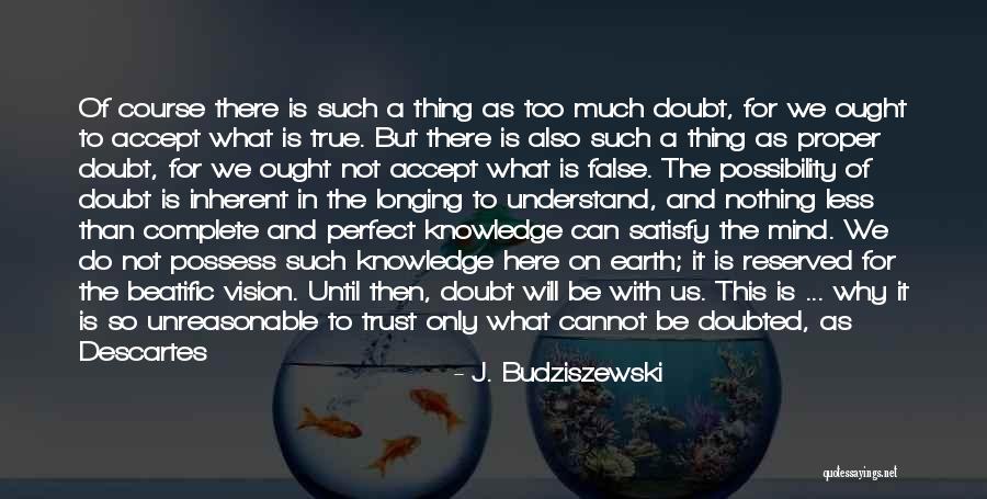 Believe Everything Trust Nothing Quotes By J. Budziszewski Believe Everything Trust Nothing Quotes By J. Budziszewski