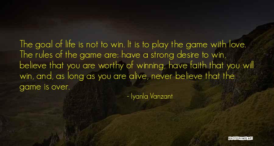 Believe Faith Love Quotes By Iyanla Vanzant