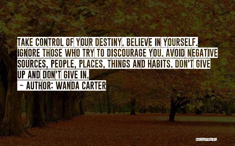 Believe In Destiny Quotes By Wanda Carter