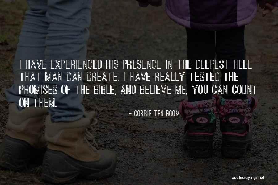 Believe In The Bible Quotes By Corrie Ten Boom