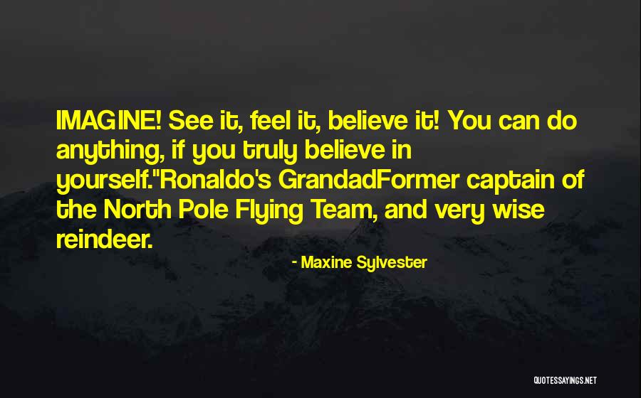 Believe In The Team Quotes By Maxine Sylvester Believe In The Team Quotes By Maxine Sylvester
