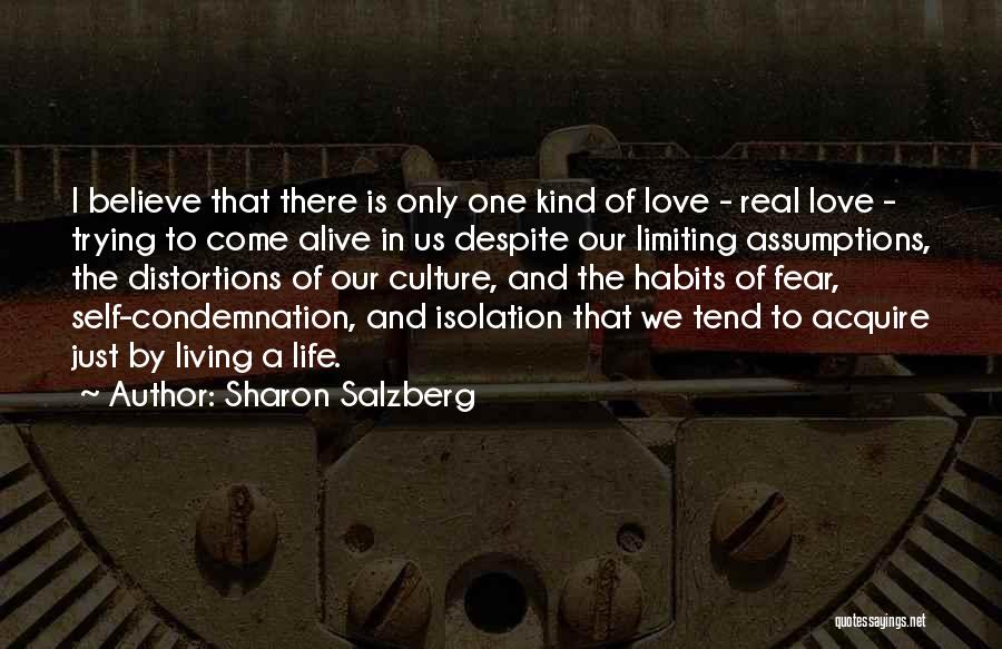 Believe In Us Love Quotes By Sharon Salzberg