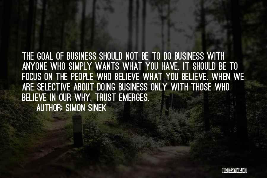 Believe In What You Are Doing Quotes By Simon Sinek