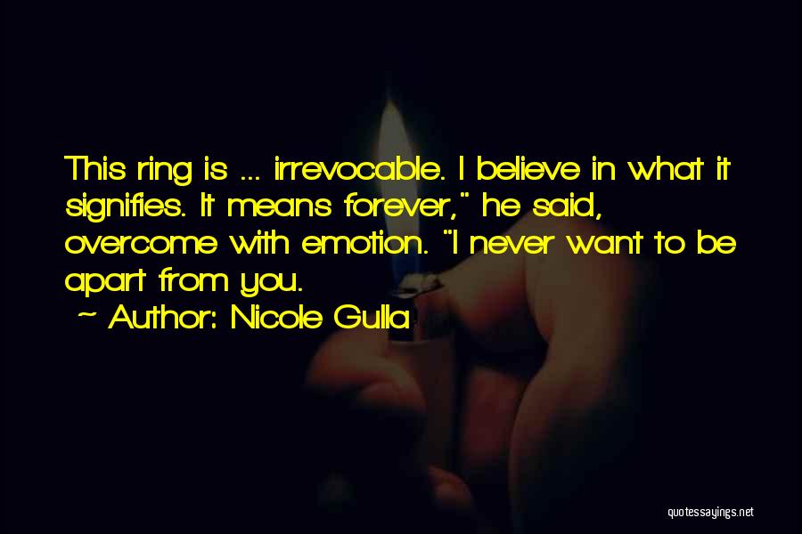 Believe In You Quotes By Nicole Gulla