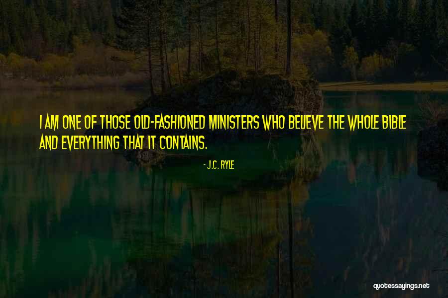 Believe In Yourself Bible Quotes By J.C. Ryle