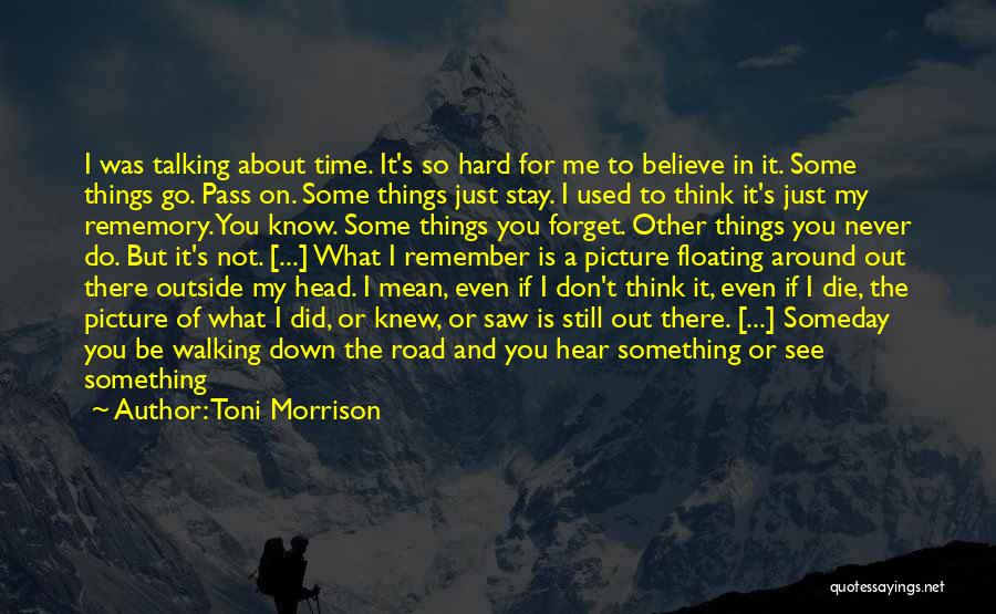 Believe Nothing You Hear Quotes By Toni Morrison