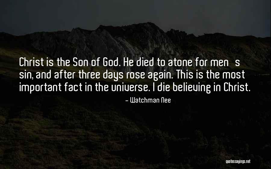 Believe To God Quotes By Watchman Nee Believe To God Quotes By Watchman Nee