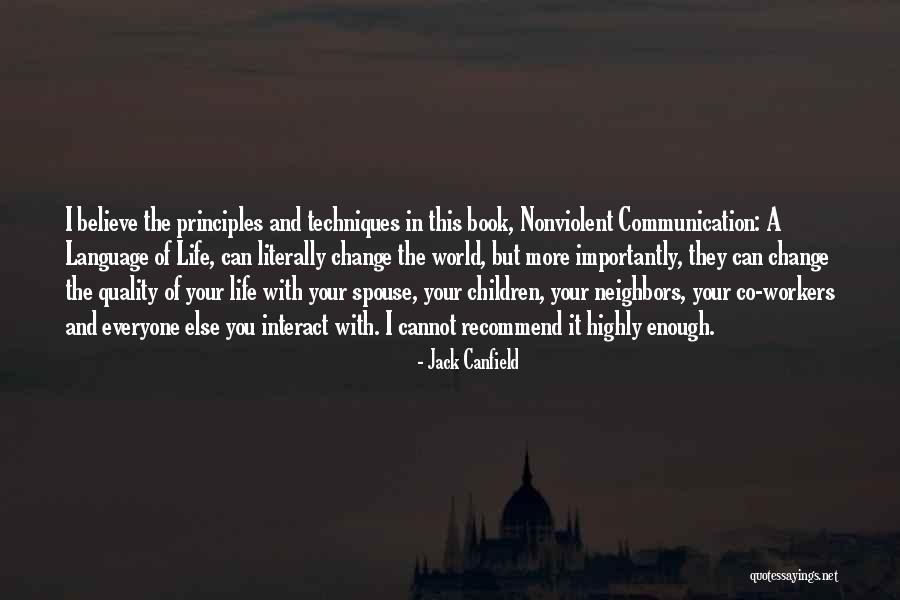 Believe You Can Change The World Quotes By Jack Canfield