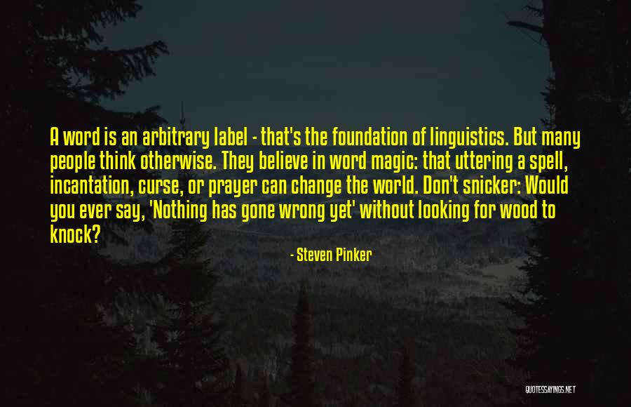 Believe You Can Change The World Quotes By Steven Pinker