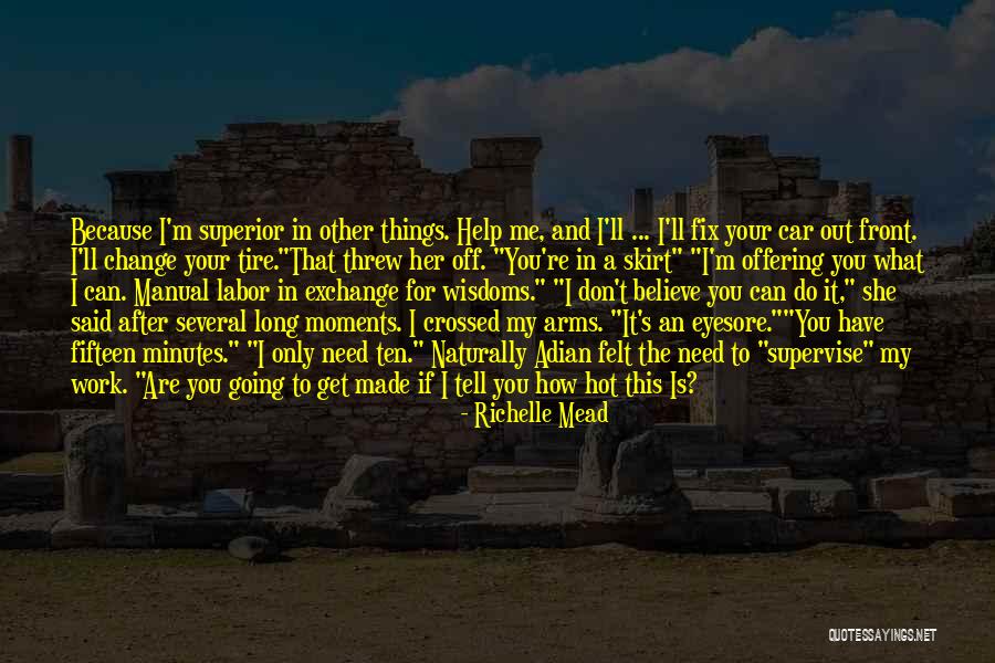 Believe You Can Quotes By Richelle Mead