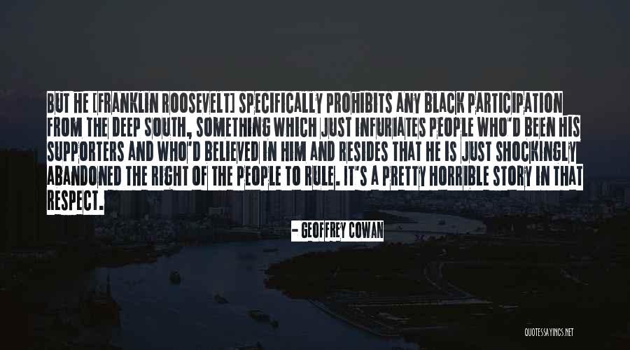 Believed The Story Quotes By Geoffrey Cowan Believed The Story Quotes By Geoffrey Cowan