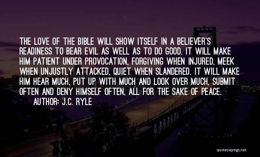 Believer Bible Quotes By J.C. Ryle