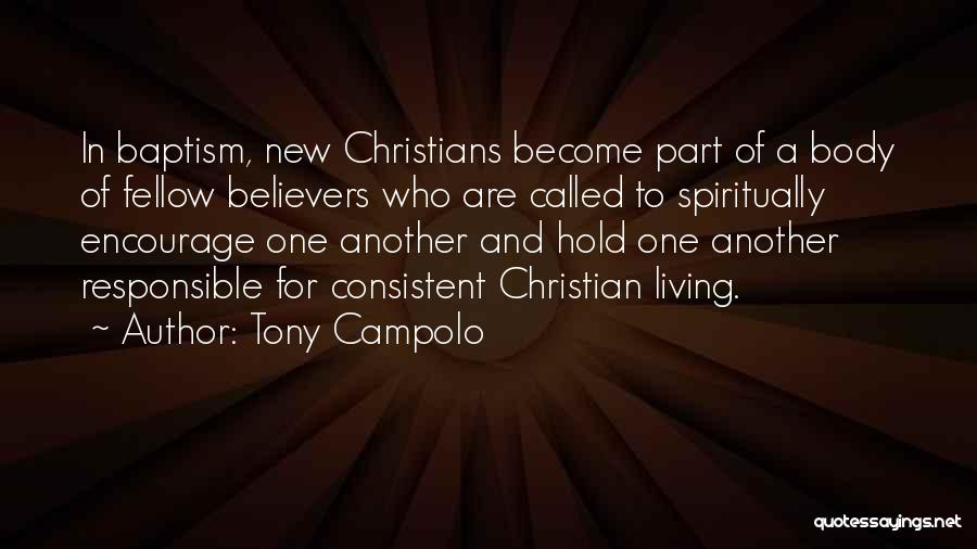 Believers Baptism Quotes By Tony Campolo