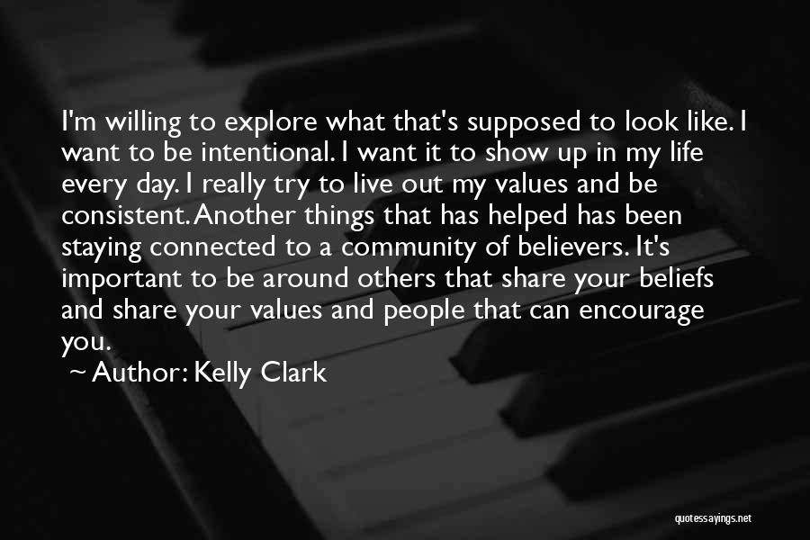 Believers Quotes By Kelly Clark