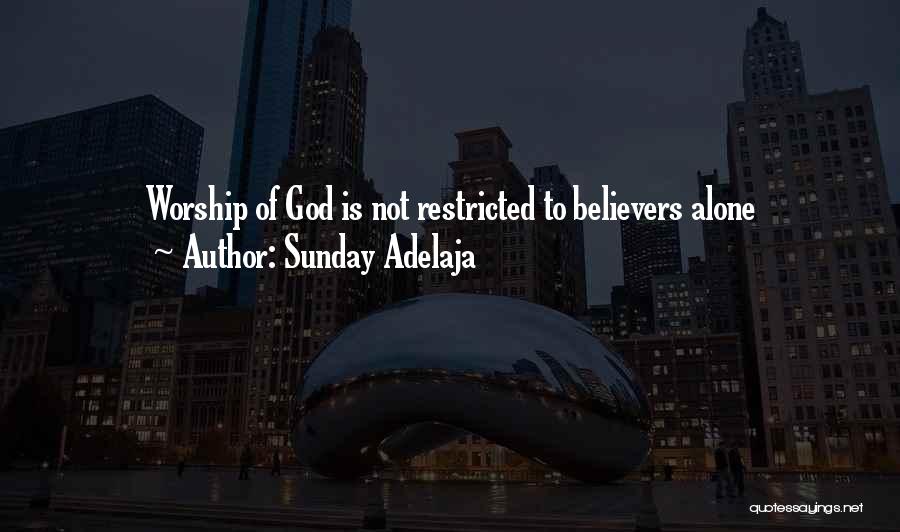 Believers Quotes By Sunday Adelaja