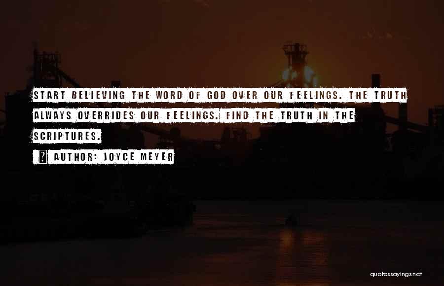 Believing In God Quotes By Joyce Meyer